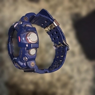 G-SHOCK RANGEMAN GW-9400NVJ-2JF Navy Tough Solar with Triple Sensor used w/box