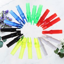  2 Sets 20pcs Archery Hunting Joint Bow Plastic Arrow Insert