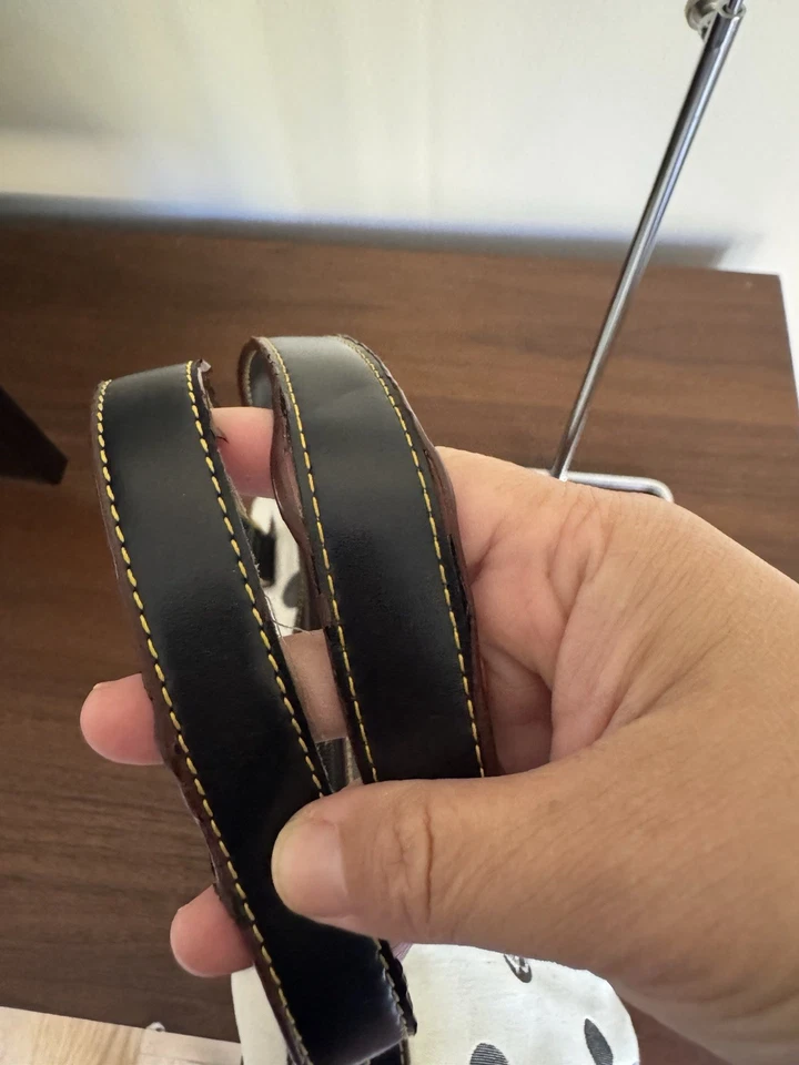 Cartera de Hombro Vintage Lunares Azul Dooney & Bourke Barrel Y2k Foto 3 de 4