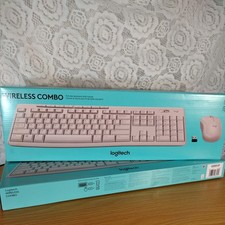 Logitech Wireless Keyboard and Mouse Combo White - New In Box