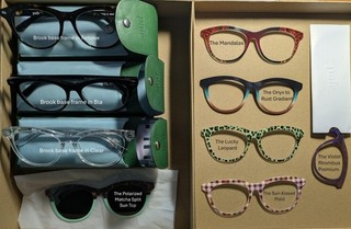 Pair Eyewear Brook 3 base frames and 6 toppers!