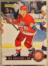 1995-96 Donruss Ray Sheppard #198 Detroit Red Wings