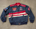 Vintage Jeff Hamilton Nascar Jacket Mens Large 1998 Winston Cup Dale Jarrett