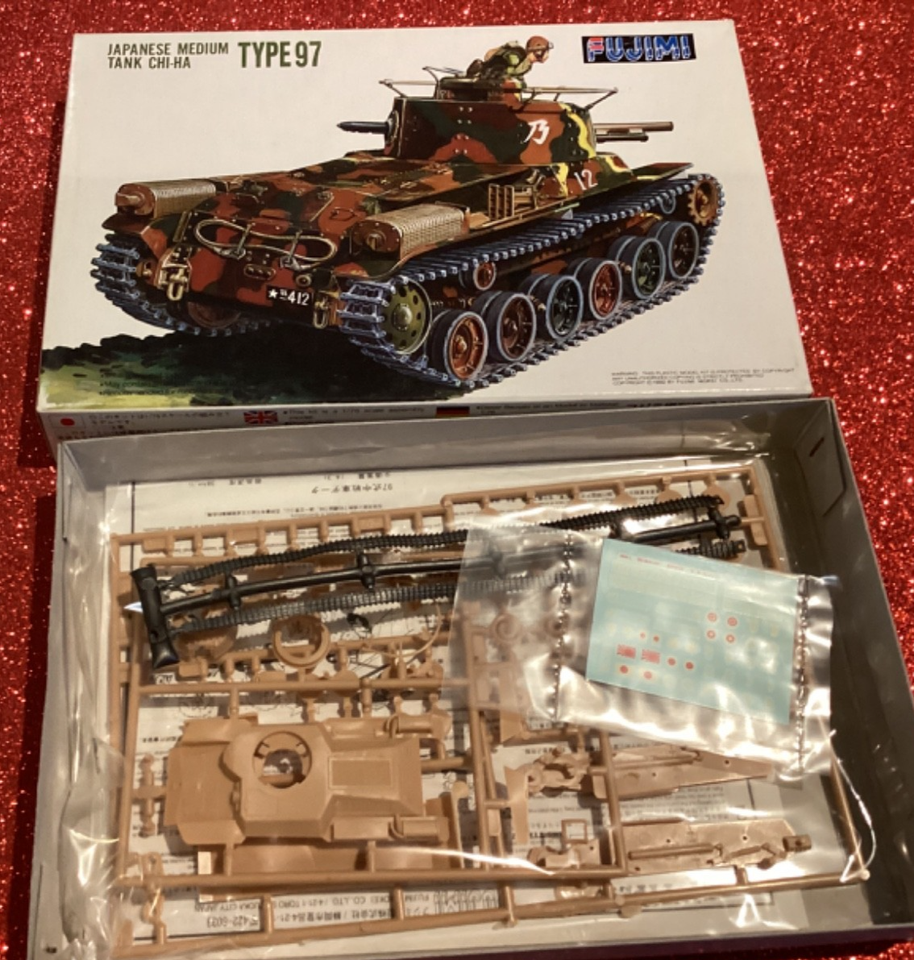 FUJIMI 1/76 Japanese Medium Tank Chi-Ha Type 97 Kit 76022 | eBay Australia