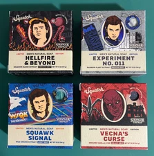 Limited Edition Dr Squatch Stranger Things Bar Soap - Full Set of 4 - Season 5