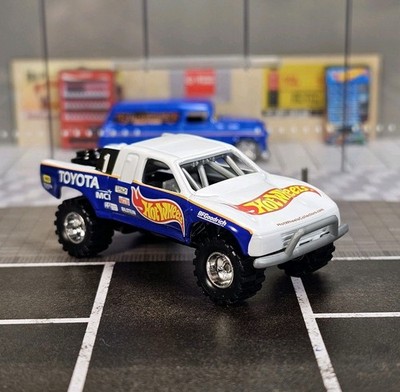 1:64 Hot Wheels LE Toyota Tundra Racing Baja Trophy Truck Blue White Off-Road