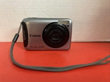 Canon Powershot A490 10MP Digital Camera With 8GB SD Card. Tested Working.