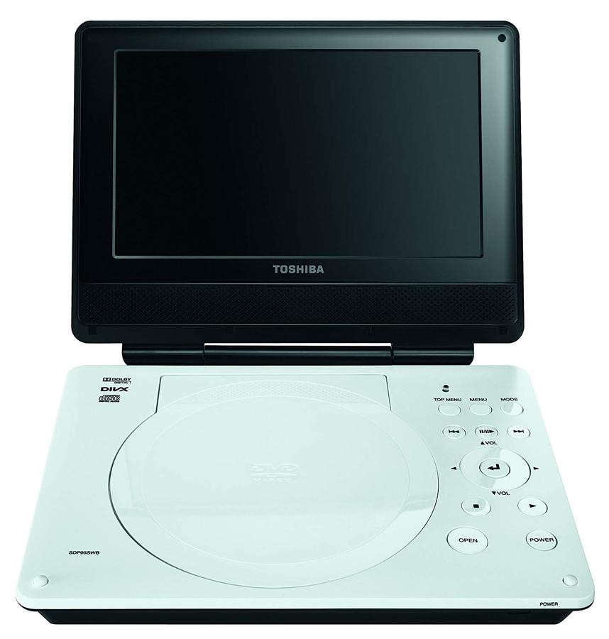 Toshiba 9-inch Portable DVD Player (SD-P95SWB) | eBay