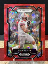 2024 Panini Prizm Draft Picks - Red Ice Prizm #174 Cade Stover (RC). *B4