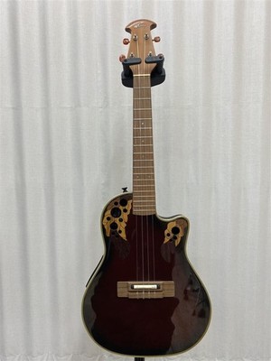 Applause Acoustic Guitar UAE148 by Ovation Tenor Ukulele String Instrument Used