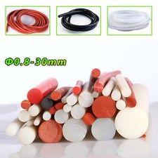 Silikongummi Streifen VMQ Rundschnur Dichtungsband Gummidichtung Dur 0.8mm-30mm