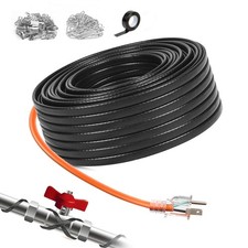 120FT Heat Tape for Water Pipes Roof  Gutter Snow De-Icing Heat Cable 120 fe...