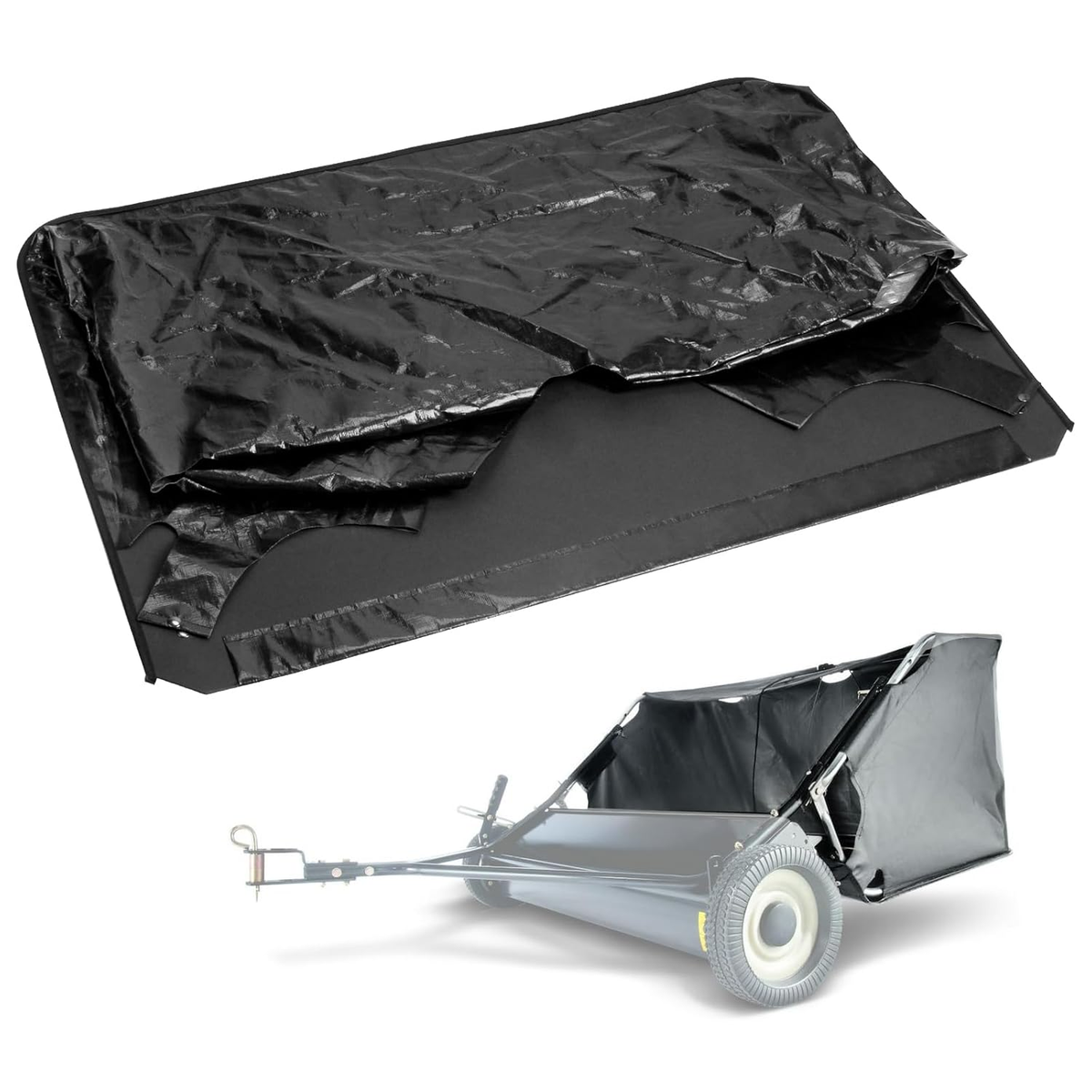 48388 Hopper Bag Replacement for Agri-Fab 45-0320 Tow Lawn Sweeper