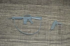 1990 Gijoe Cobra Sky Patrol Leader Skydive ( Rifle & Pistol ) Original Weapons !