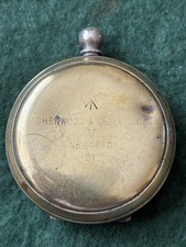 WW1 British Army 1915 Compass ( Needs A Replacement Opening Button )