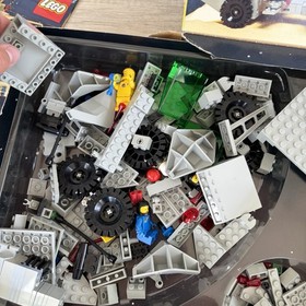 Vintage LEGO 1985  Solar Power Transporter 6952 Classic Space Set W Box & Manual