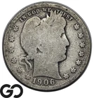 1906-O Barber Quarter