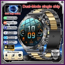 T-Rex 3 Military Grade 1000mAh Battery Smart Watch IP68 Waterproof GPS Bluetooth