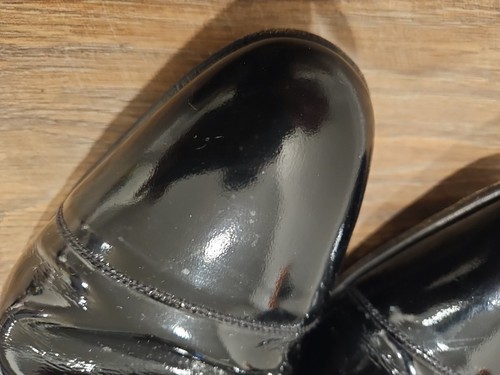 Crockett & Jones 'CHATHAM' Black Cap Toe Mens Leather Dress Shoes Oxford 11.5 - Afbeelding 9 van 24