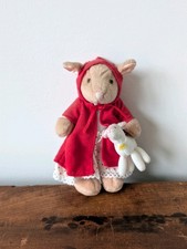 Vintage Eden Toys Sylvia Long Mother Goose "Mary Had a Little Lamb" Bunny Plush