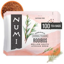 - Organic Rooibos Tea, 100 Bulk Tea Bags, Caffeine
