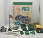 Louis Marx & Co Vintage Bravo Squad WW2 Army Play Set Toy 1978