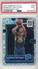 2022 Panini Optic Premium Box Set Scope Prizm /249 Bennedict Mathurin RC PSA 9