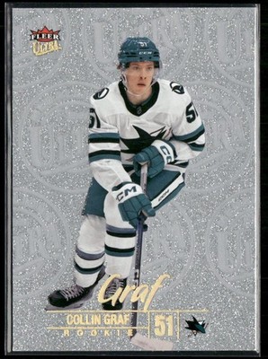 2024-25 Fleer Ultra - Medallions Collin Graf RC #M-36 San Jose Sharks