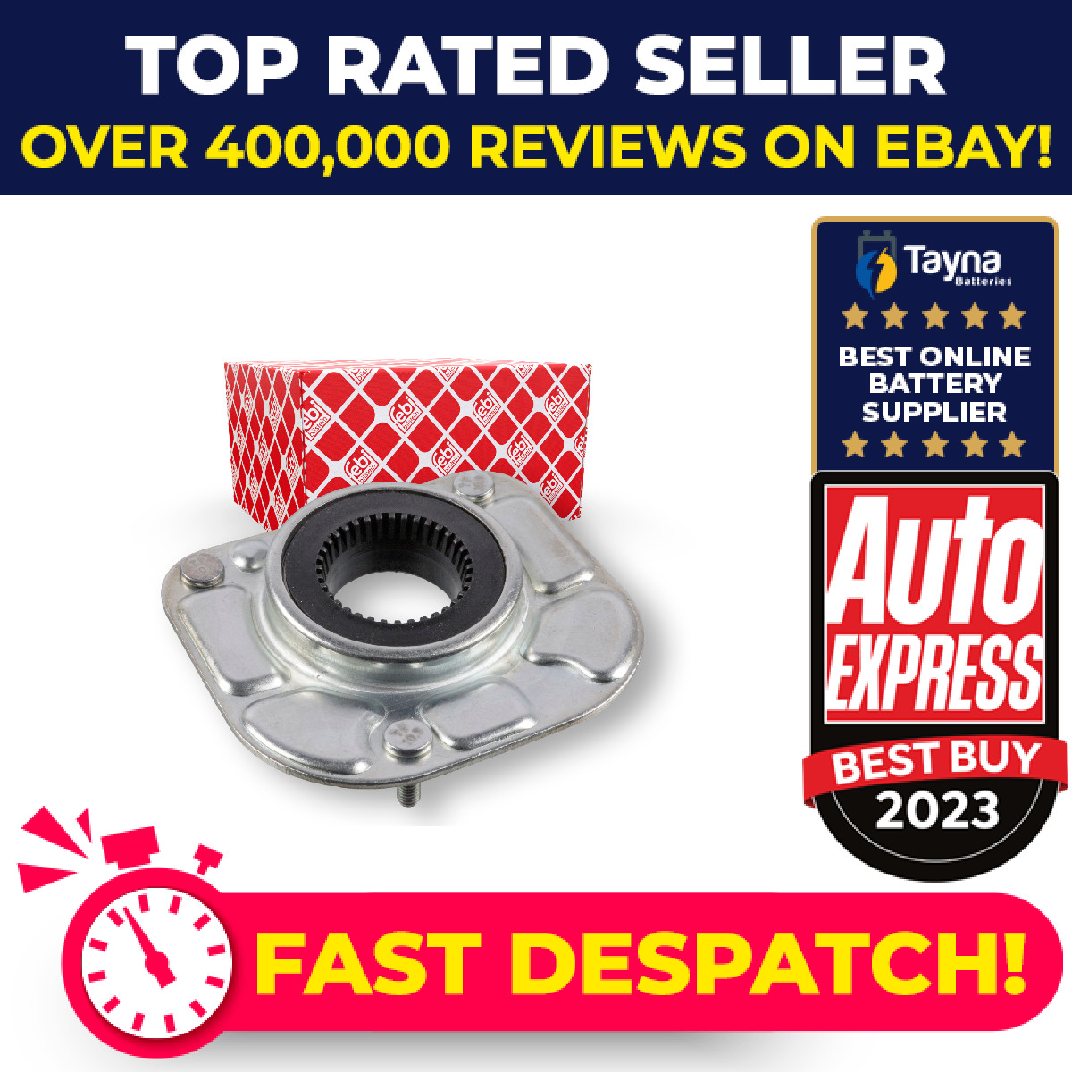 Top Strut Mounting fits VOLVO S70 874 Front 2.0 2.3 2.4 2.5D 96 to 00 B5244S2