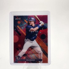2025 Topps Finest WILL WAGNER Blue Jays Rookie Card RC Fuchsia Refractor 317/350