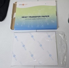 HTVRONT Heat Transfer Paper for T Shirts 15 Sheets, 8.5 X 11 Printable Heat T...