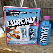 Mr Beast Prime Hydration 12 Oz -355ML Mini & EMPTY Lunchly box Bottle No Food