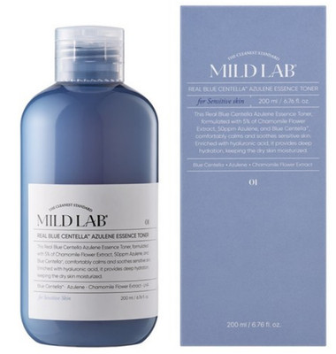 Mild Lab Real Blue Centella Azulene Essence Toner, 200ml, 1 unit