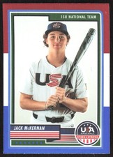 8501J 2023 Stars & Stripes USA Baseball #32 Jack McKernan Red, White, & Blue
