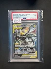 Pokemon PSA 1 Pikachu & Zekrom Gx #101 FA Tag Bolt 2018 Japanese Pop 3