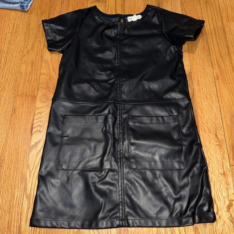 Appaman Girls Black Tshirt Dress Size 7