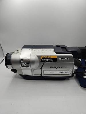Sony Handycam CCD-TRV118 NTSC Tape Hi8 Camcorder - Power No Not Fully Tested.