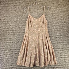 Old Navy Dress Womens Sz Large Fit and Flare Strappy Floral NEW