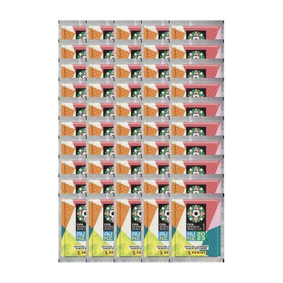 2023 Panini Women's FIFA World Cup 50 Packs Sticker (250 Stickers Total)