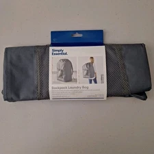 Bed Bath and Beyond Laundry Bag Backpack Adjustable Straps Large Capacity 