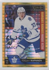 2016 O-Pee-Chee Platinum Marquee Rookies Seismic Gold 50/50 Kasperi Kapanen 9iz