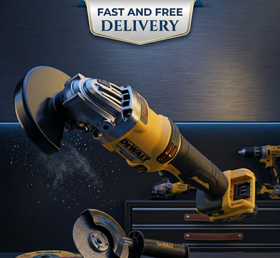 20V Cordless Brushless Angle Grinder 4.5'' 6'' Cutting & Grinding Tool with Guard