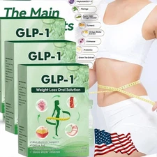 3-5XGLP-1 Oral Solution Moringa Drops Natural GLP-1 Supplement Drops Weight Loss