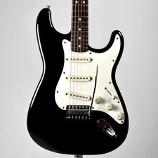 Squier by Fender Stratocaster Black 1994 Made in Mexico Used