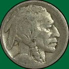 1917 Buffalo Nickel Very Good VG Coin #34669