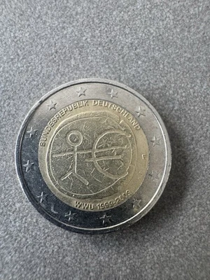 Pièce 2 Euro Deustchland WWU 1999-2009 - Photo 1/2