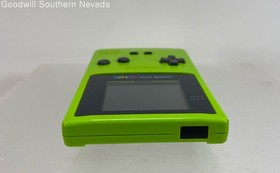 Nintendo Game Boy Color Green Handheld Bundle