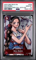 Nico Robin ST01-008 25th Anniversary Premium Card (Alternate Art)