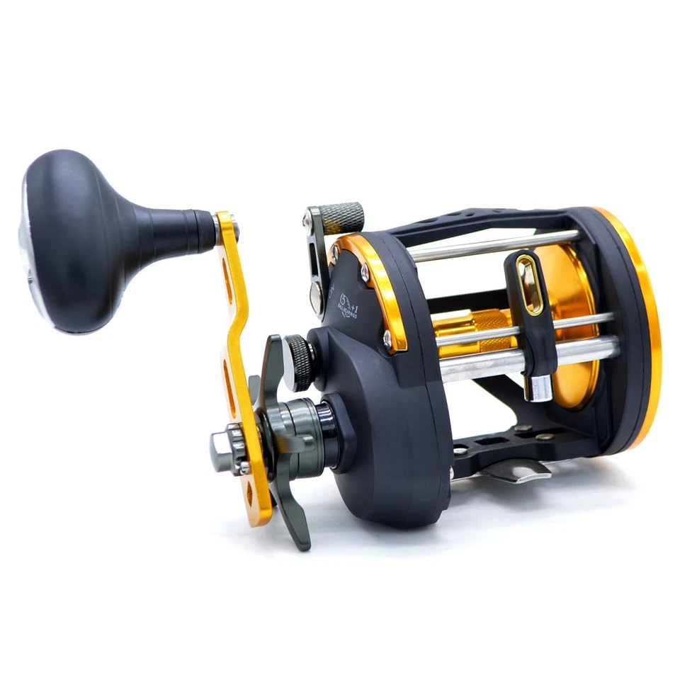 CAMEKOON Saltwater Big Game Fishing Right Hand Star Drag Overhead Trolling Reel