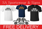 Gildan Yamaha Motorbike Racing Factory Custom Motorcycle T Shirt Sizes S - Xxl